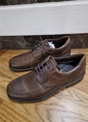 Туфлі шкіряні ecco inglewood (610604) / розмір 42 оригінал