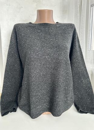 Сірий кашеміровий джемпер alexandra golovanoff