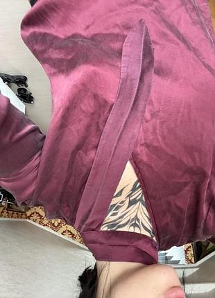 Блуза бургунді