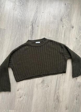 Укорочений светр defacto