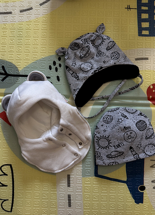 Набор шапочек для малышей