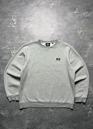 Свитшот кофта dickies дикис биг лого большой логотип в полоску big logo xl