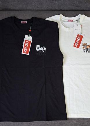 Футболка kenzo paris happy tiger