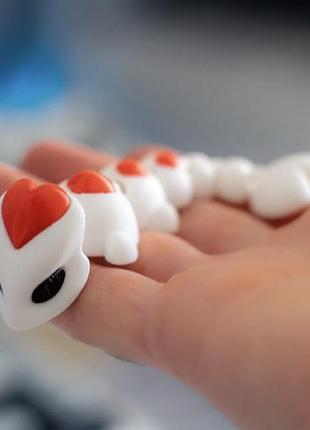 Гнучка іграшка-антистрес  серцевий змій 2