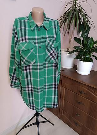 Сорочка тепла ,коттонова рубашка.