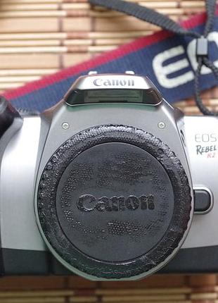 Фотоапарат canon eos rebel k2 (canon eos 3000v) + наочник, заглушка та ремінь