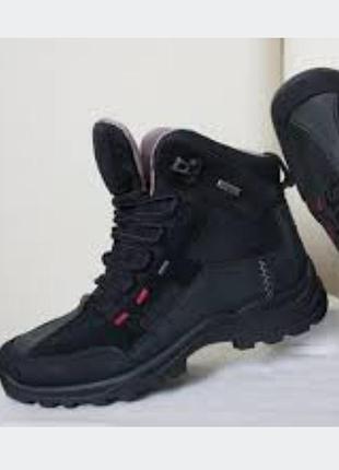 Хлопчачі ботинки на весну, чорні неубіваємі полуботінки, 5,5р-р