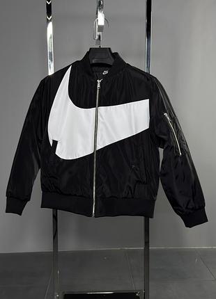 Бомбер куртка nike swoosh р134-158