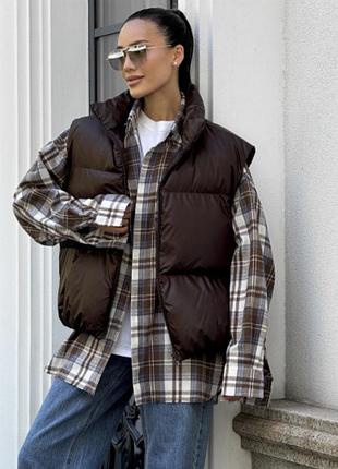 Жилетка стильная