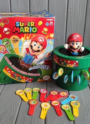 Настольная игра momy pop up mario марио в трубе