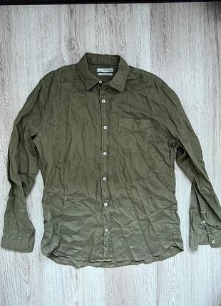Сорочка mango оригінал льон