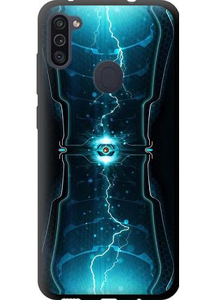 Чехол tpu на телефон samsung galaxy m11 m115f молнии в цилиндре "120b-1905-58250"