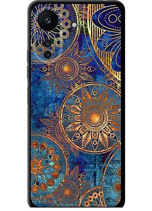 Чохол tpu на телефон xiaomi poco c65 золотий візерунок "678b-3447-58250"