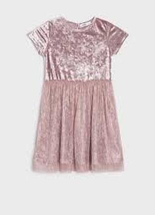 Велюрова сукня sinsay 140