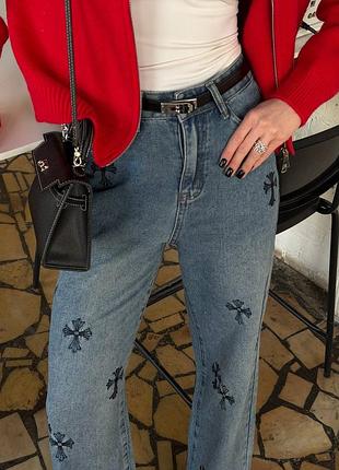 Джинси chrome hearts 💞💞💞