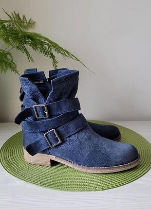 Розпродаж чобітки замшеві оригінал tamaris рр.37