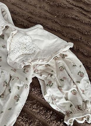 Красиве боді для дівчинки, розмір 74 3