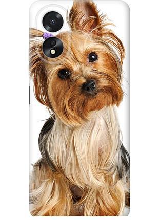 Чехол силиконовый на телефон oppo a38 4g йоркширский терьер с хвостиком "930u-3337-58250"