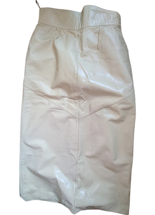 Шкіряна спідниця олівець