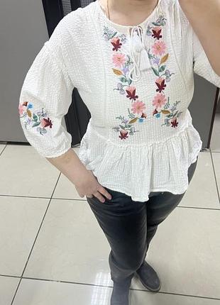 Легкая вышиванка