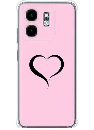 Чехол силиконовый на телефон infinix smart 9 сердце 1 "4730u-3809-58250"