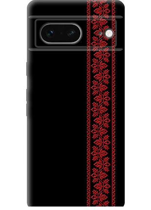 Чохол силіконовий на телефон google pixel 7 вишиванка 53 "2041u-2839-58250"