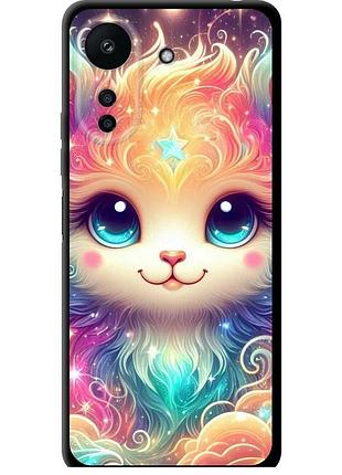 Чехол tpu на телефон xiaomi poco c65 сказочный котенок "5813b-3447-58250"