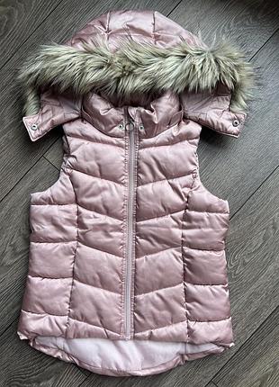 Рожева безрукавка