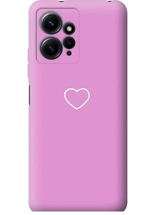 Чехол силиконовый на телефон xiaomi redmi note 12 4g сердце 2 "4863u-3021-58250"