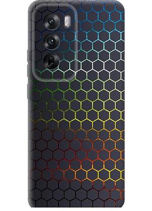 Чохол силіконовий на телефон oppo reno12 5g соти, які переливаються "498u-3742-58250"