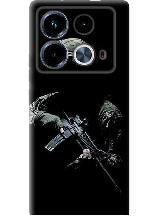 Чехол силиконовый патриотический на телефон infinix note 40 защитник v3 "5226u-3707-58250"