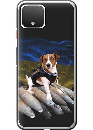 Чехол 2d пластиковый патриотический на телефон google pixel 4 патрон "5320t-1755-58250"