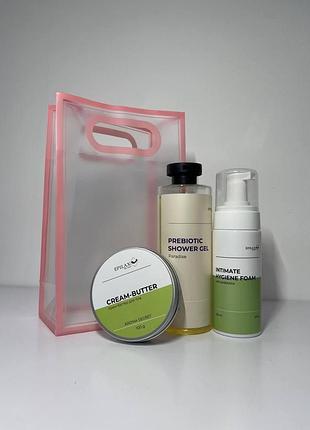 Подарунковий набір для тіла epilax (зволоження + догляд + комфорт)