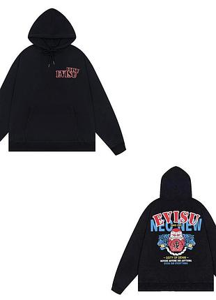 Худі evisu чорні