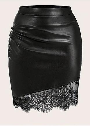 Юбка с кружевом 🛍🌺 10