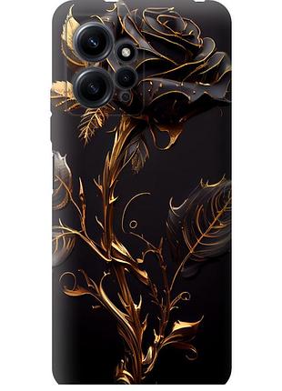 Чехол силиконовый на телефон xiaomi redmi note 12 4g роза 3 "5552u-3021-58250"