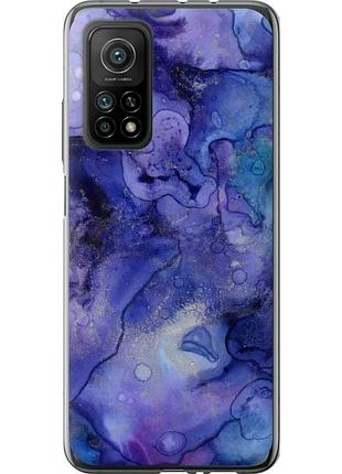 Чехол силиконовый на телефон xiaomi mi 10t мрамор 7 "4802u-2096-58250"