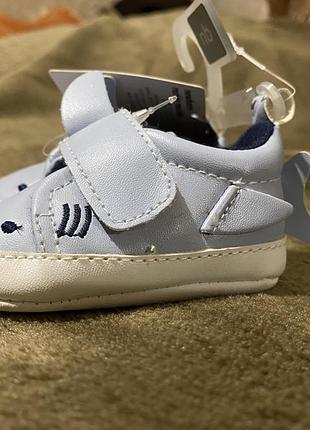 Черевички для новонародженого 2