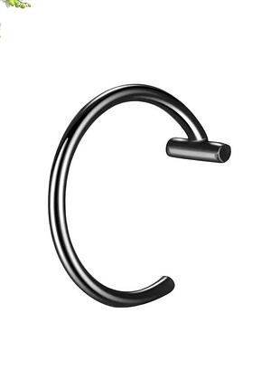 Сережка кліпса для пірсинга 10мм губа ніс вухо