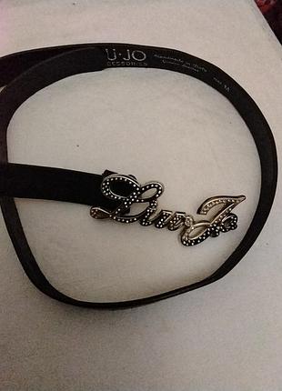 Кожаний ремень liu-jo