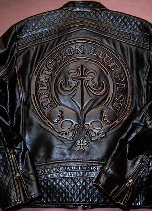 Кожаная куртка affliction