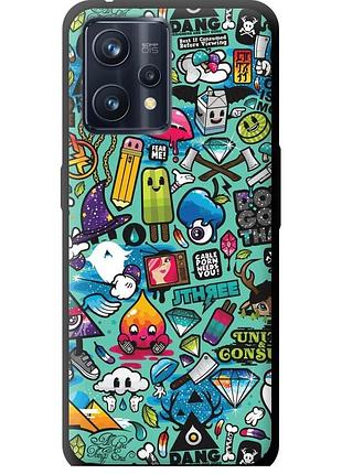 Чохол tpu на телефон realme 9 pro plus стікер бомбінг 1 "693b-2596-58250"