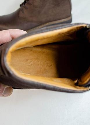 Ecco findlay chukka boots шкіряні черевики оригінал! р 43 28,5 см 8