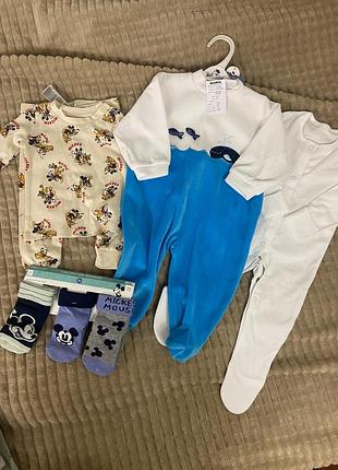 Лот одягу на 6-9міс