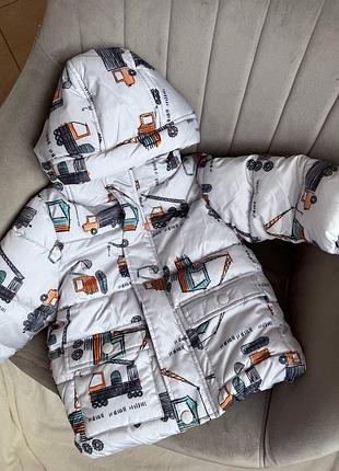 Куртка на флісі демісезон весна