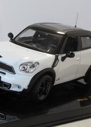 Mini countryman cooper s 2011, ixo models. 1:43 коробка та бокс. масштабна модель
