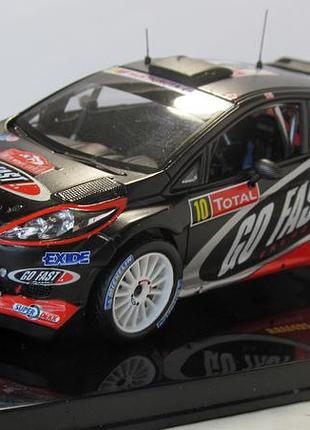 Форд fiesta rs wrc #10, ixo models. 1:43 коробка та бокс. масштабна модель