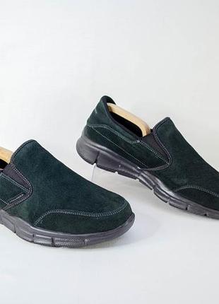 Skechers sport equalizer шкіряні кросівки сліпони оригінал! р 44 28,5
