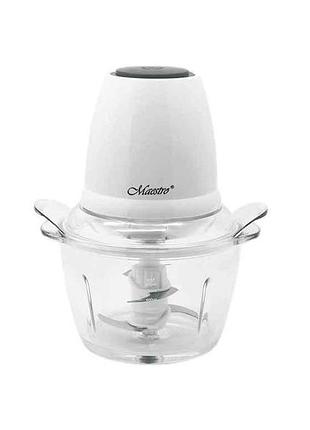 Измельчитель 300вт 800мл 2шв mr-581 чаша тм maestro