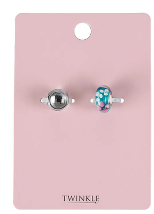 Twinkle no 1 metal&amp;blue шарми на браслет